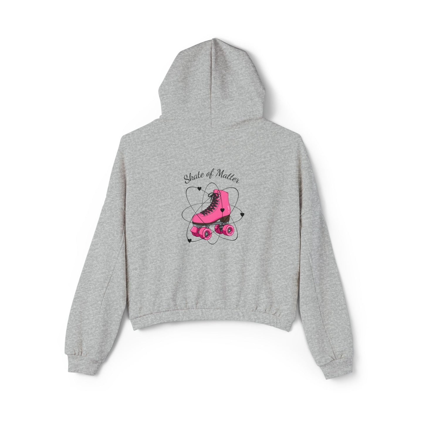 Women’s Cropped Blue/Green Skate Like Nobody's Watching Hoodie