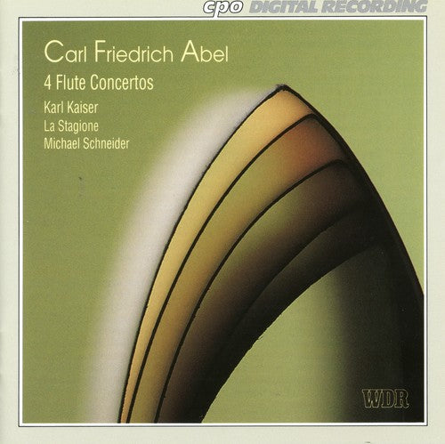Abel / Kaiser / Schneider / La Stagione - 4 Flute Concertos - Music CD