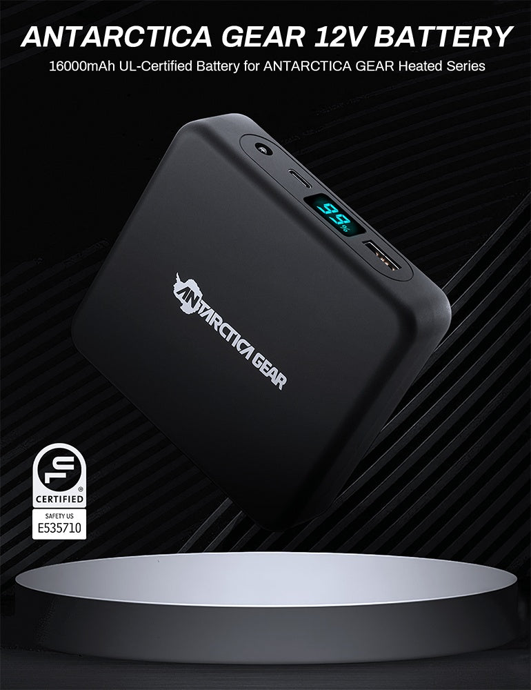 ANTARCTICA GEAR Women's Heated Vest Rechargable Lightweight Heated Vest for Winter Outdoor