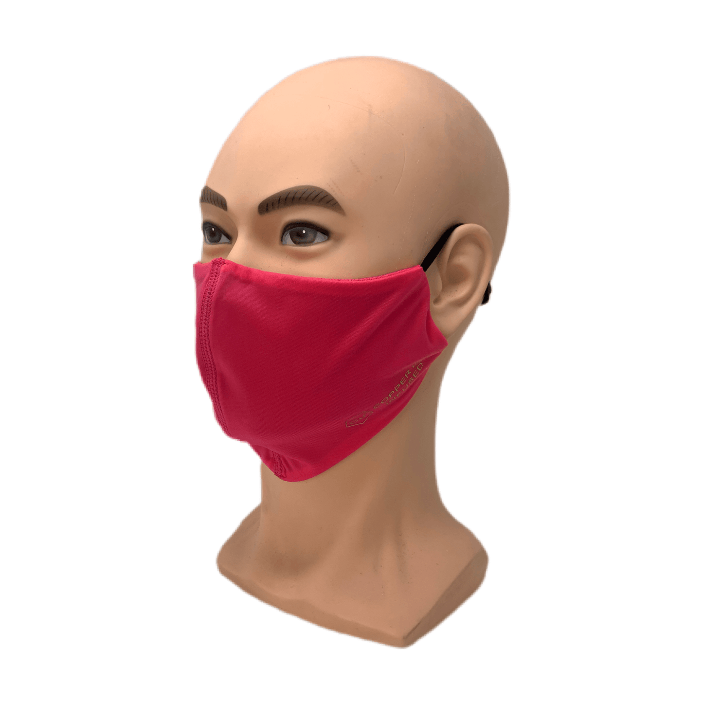 Copper Ion Infused Sports Face Mask for Enhanced Breathability