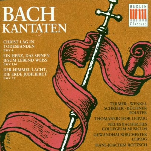 J.S. Bach - Cantatas Christ Lag in Todesbanden Music CD
