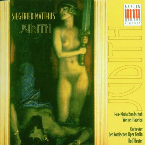 Matthus/Hind - Judith Music CD