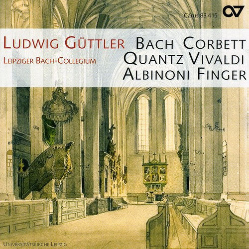 Bach / Vivaldi / Finger / Guttler - Ludwig Guttler Plays Bach Vivaldi Finger - Music CD