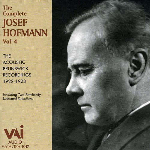 Hoffman / Scarlatti / Tausig / Gluck / Brahms - Complete Josef Hofmann 4 - Music CD