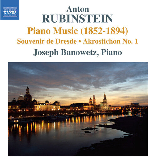 Rubinstein / Banowetz - Piano Music (1852-1894) / Souvenir De Dresde - Music CD