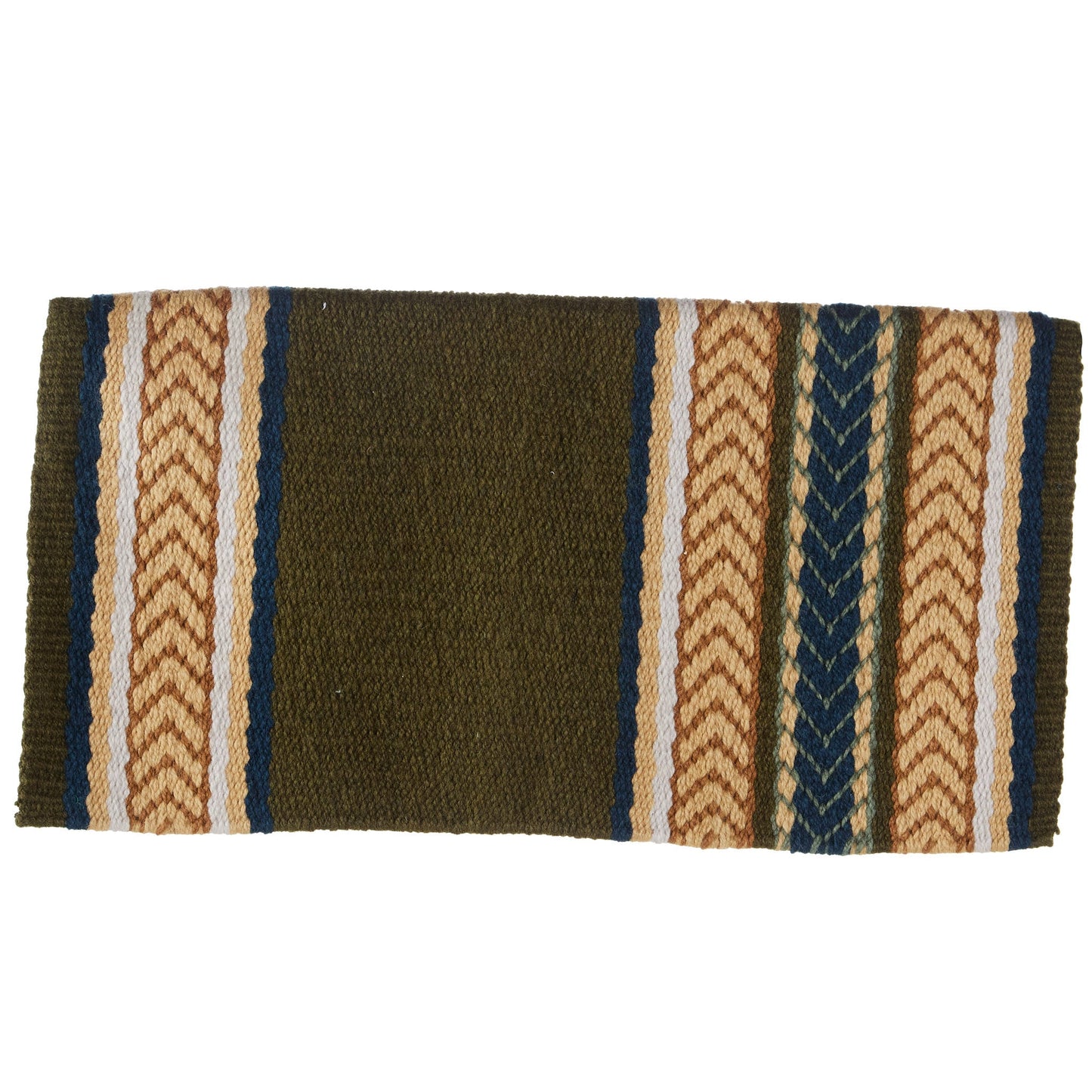 1425-9 Iron Horse 36x34 New Zealand Wool Saddle Blanket