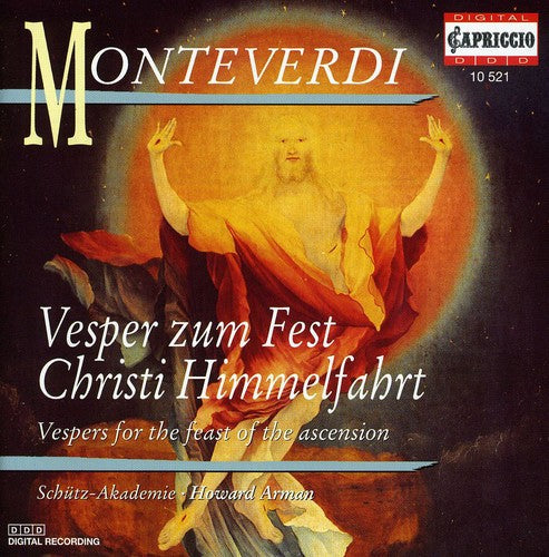 Monteverdi / Schmidt / Schutz Academy - Vesper Zum Fest Christi Himmelfahrt - Music CD
