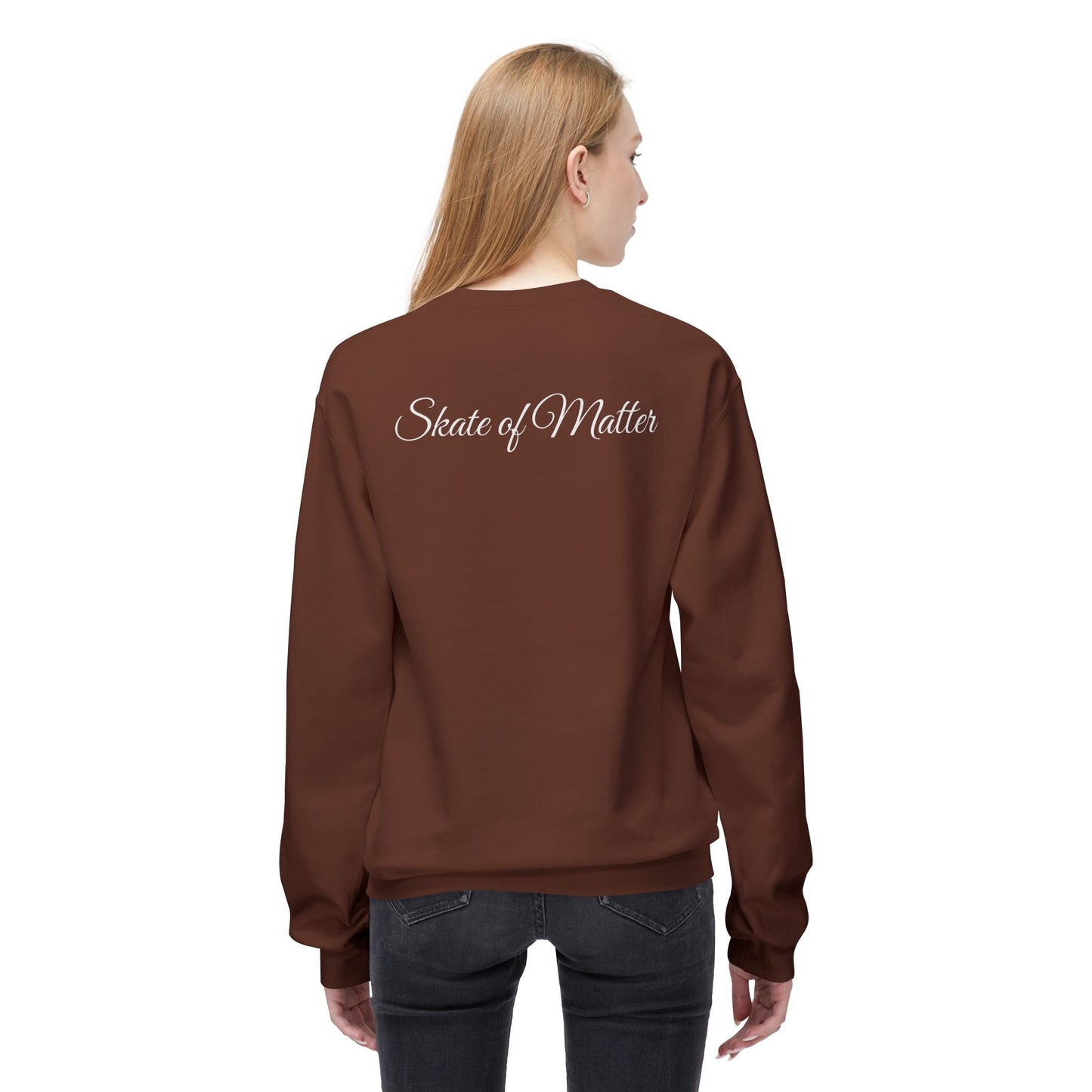Skater University Unisex Fleece Crewneck Sweatshirt