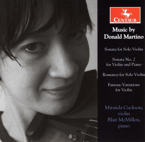 Martino / Cuckson / Mcmillen - Sonata For Solo Violin / Sonata No. 2 For Violin - Music CD