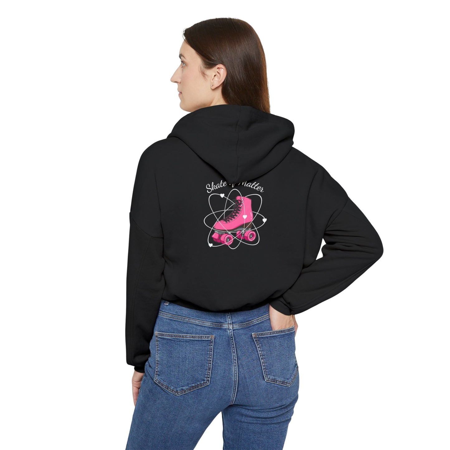 Women’s Cropped Retro Skaters Club Hoodie