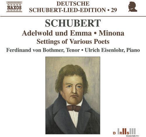 Schubert / Von Bothmer / Eisenlohr - Settings Of Various Poets - Music CD