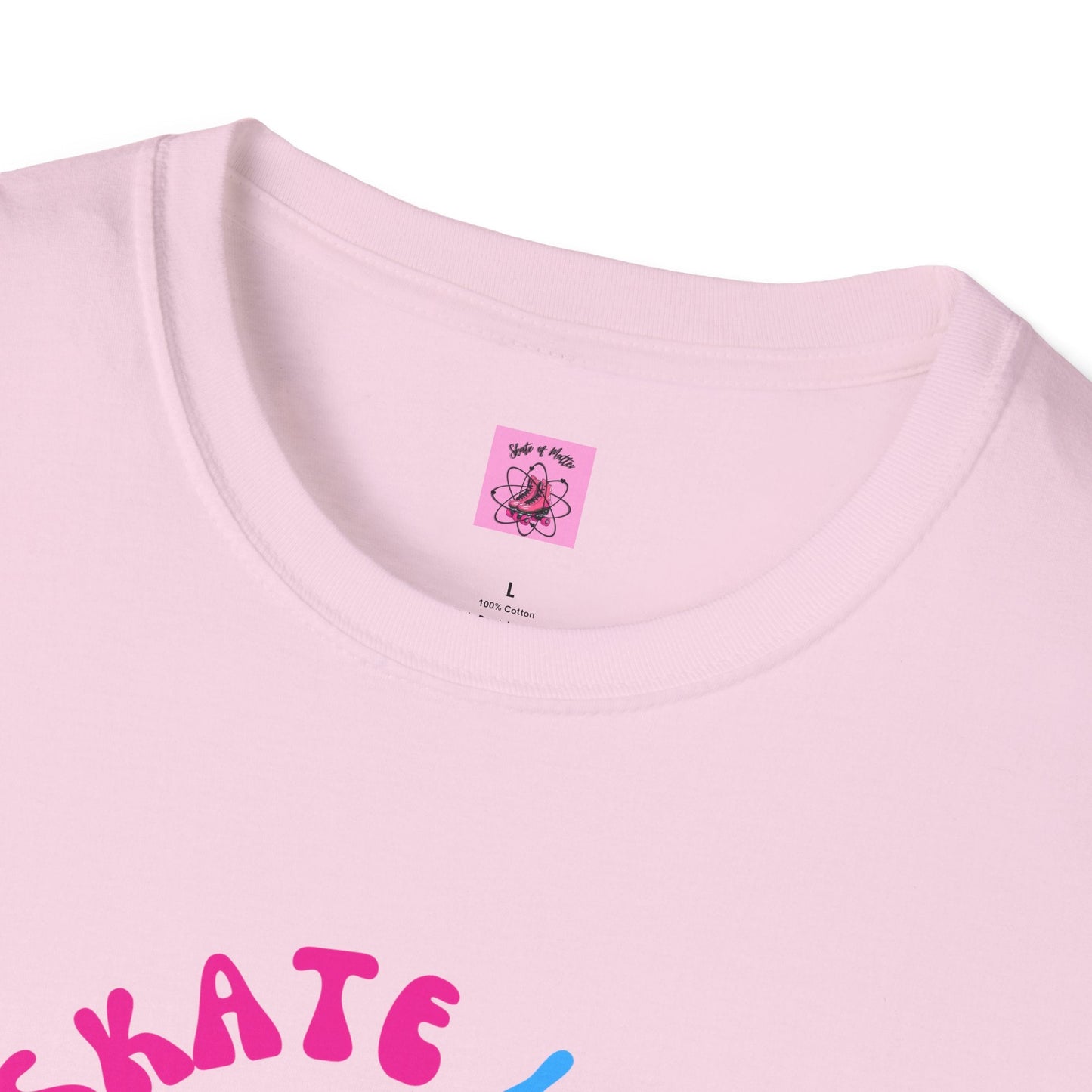 Colorful Skate Like Nobody's Watching Unisex Tee