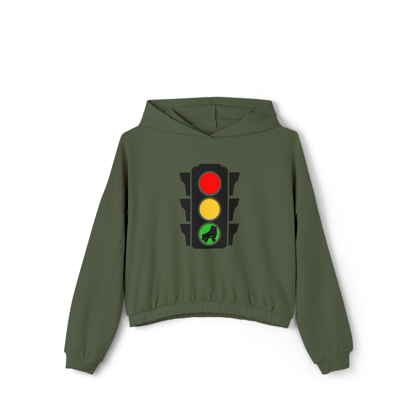Women’s Cropped Ready, Set, Go Skating! Hoodie