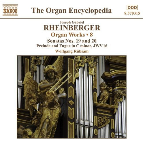 J. RHEINBERGER - Organ Works 8 Music CD