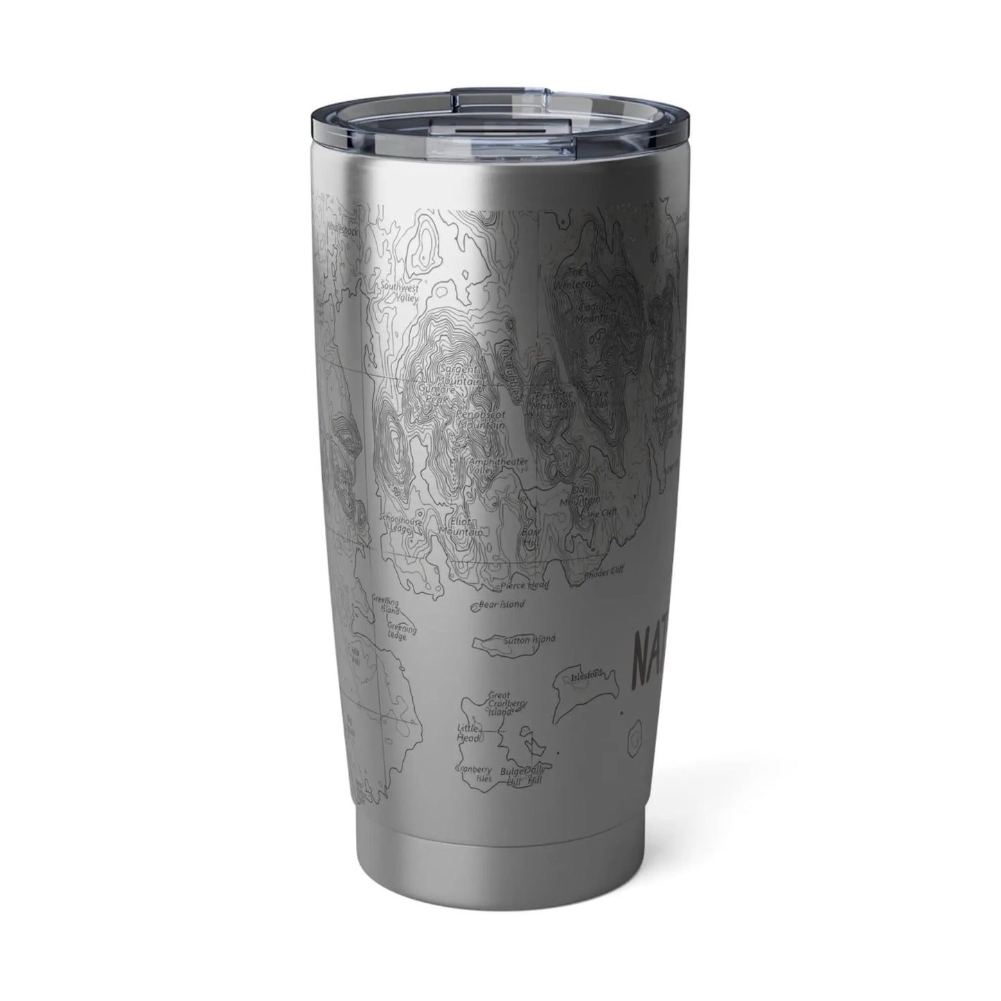 Acadia National Park Topographic Tumbler 20oz