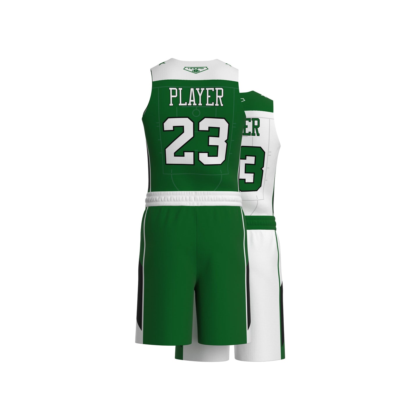 Custom All-Star Reversible Basketball Uniform - 148 Pitt