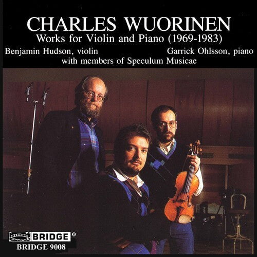 Wuorinen / Hudson / Ohlsson - Works For Violin & Piano - Music CD