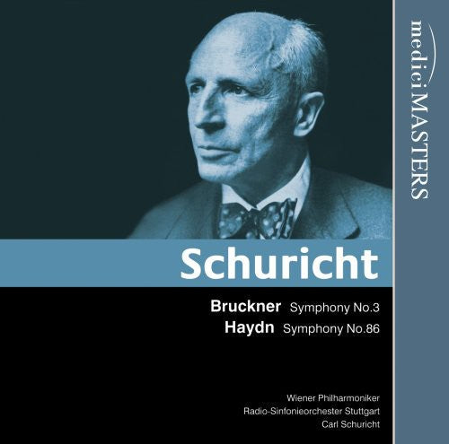 Bruckner / Schuricht / Wiener Philharmoniker - Symphony No 3 / Symphony No 86 - Music CD