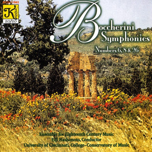 Boccherini / Hashimoto / Ensemble 18th Ctry Music - Symphonies 6 8 & 26 - Music CD