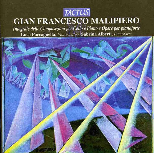 Malipiero / Paccagnella / Alberti - Complete Works For Cello & Piano - Music CD