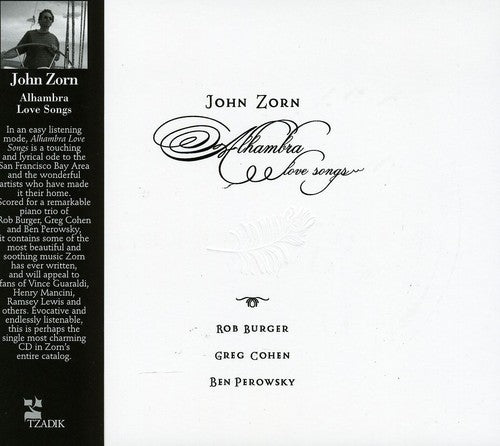Zorn,john - Alhambra Love Songs - Music CD