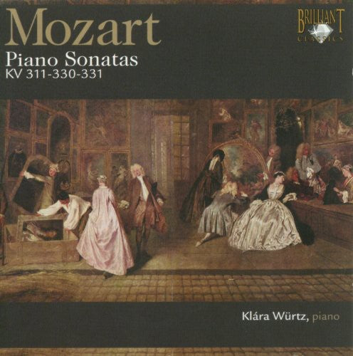 W.A. Mozart - Piano Sonates KV 311-330-331 Music CD