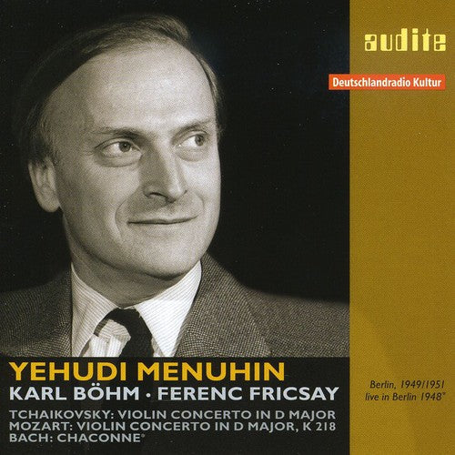 Tchaikovsky / Mozart / Bach / Menuhin / Bohm - Violin Concertos - Music CD