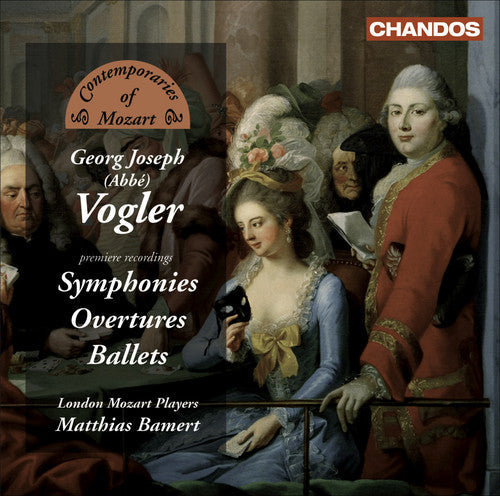 Vogler / Juritz / London Mozart Players / Bamert - Symphonies / Overtures / Ballets - Music CD