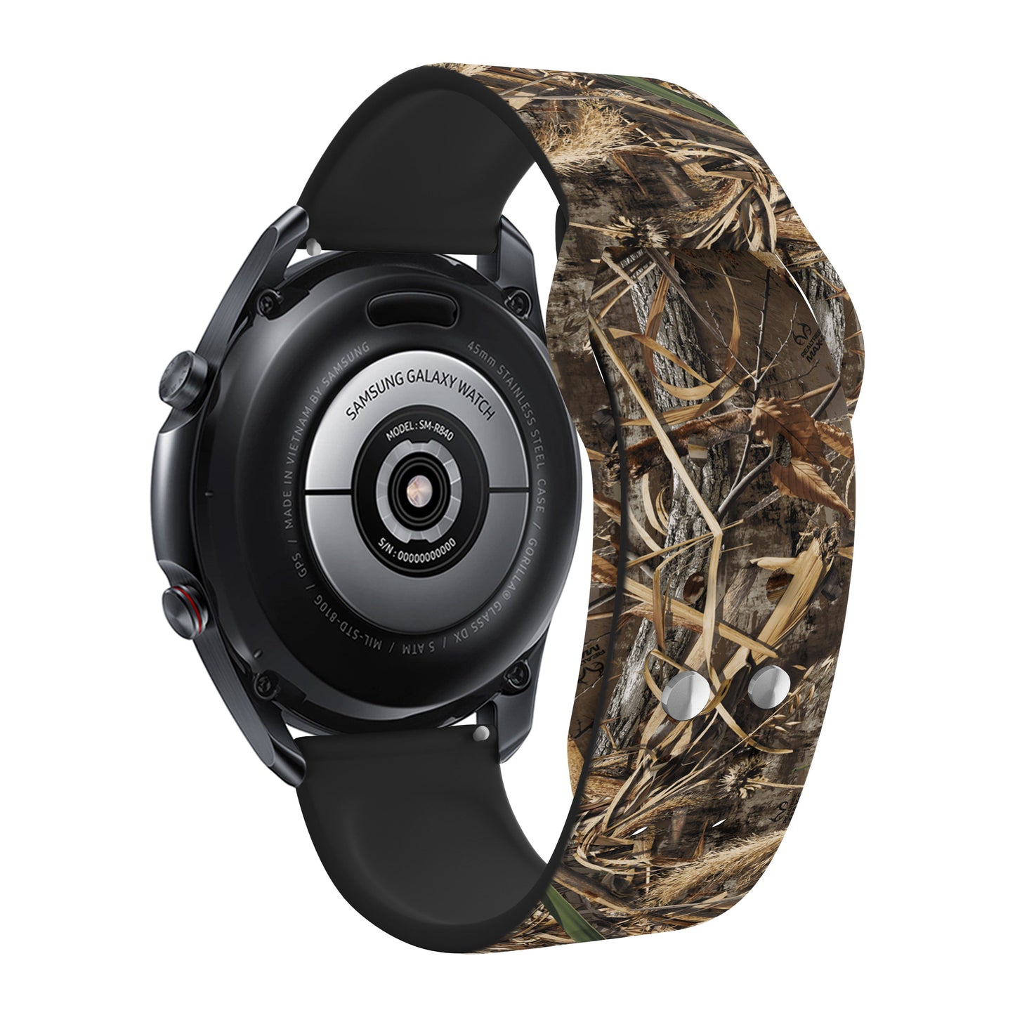 Realtree Max 5 HD Watchband for Samsung, Garmin, Fossil, and More for Samsung, Garmin, Fossil, and More