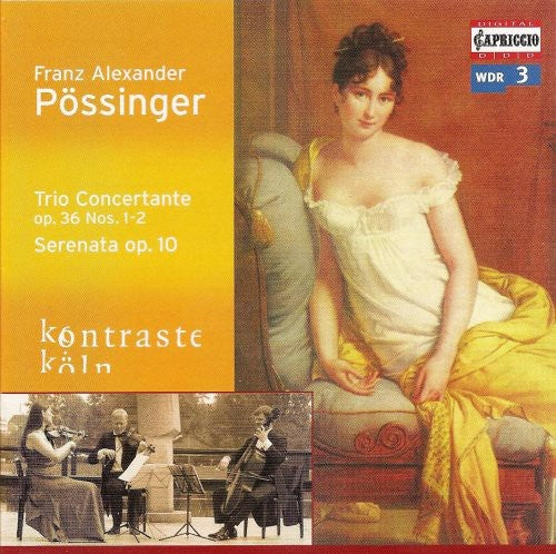 Possinger / Kontraste Koln - Trio Concertante / Serenata - Music CD