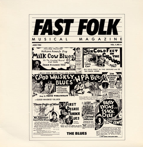 Fast Folk Musical Magazine 6 The Blue 1 / Variou - Fast Folk Musical Magazine (6) the Blue 1 / Various Music CD