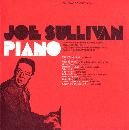 Sullivan,joe - The Musical Moods Of Joe Sullivan: Piano - Music CD