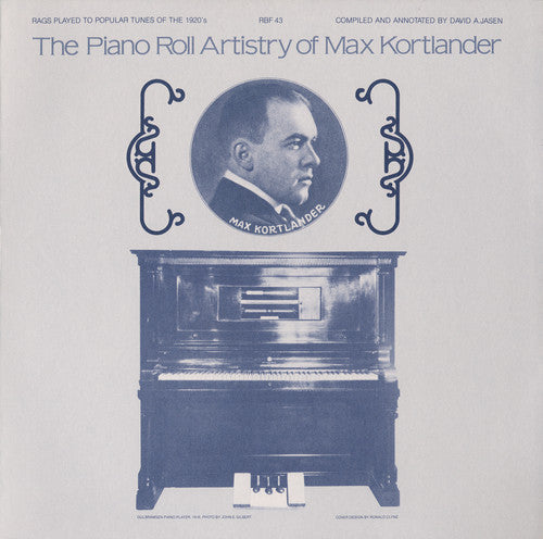 Kortlander,max - Piano Roll Artistry Of Max Kortlander - Music CD