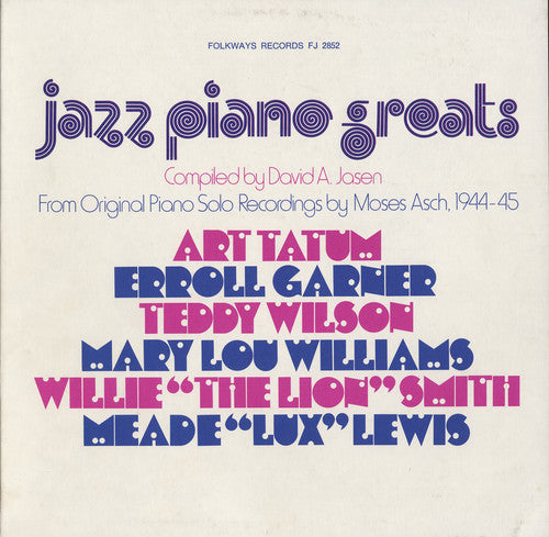 Jazz Piano Greats / Various - Jazz Piano Greats / Various - Music CD