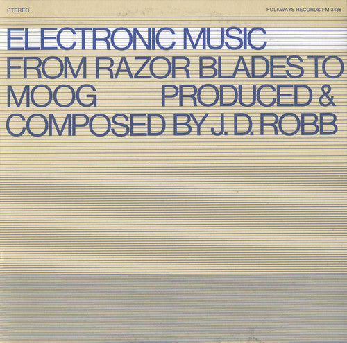 Robb,j.d. - Electronic Music: From Razor Blades To Moog - Music CD