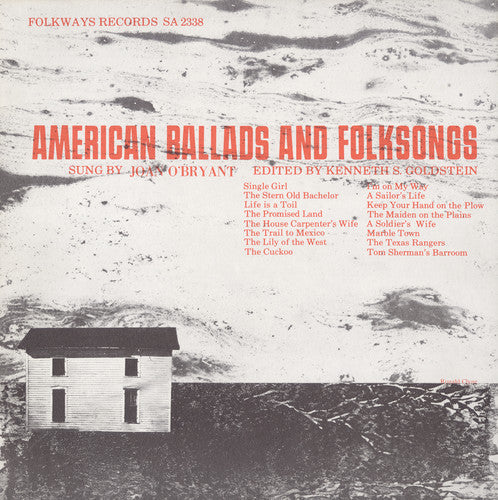 O'bryant,joan - American Ballads And Folksongs - Music CD