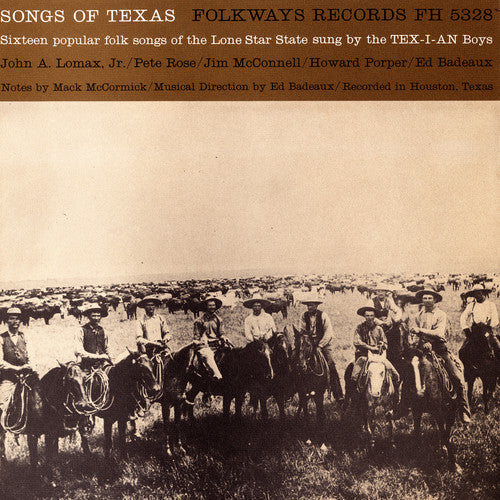 Tex-i-an Boys - Songs Of Texas - Music CD