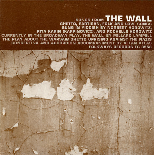 Songs From The Wall / Various - Songs From The Wall / Various - Music CD