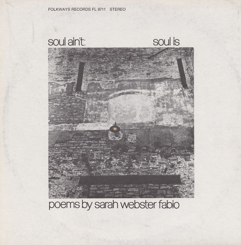 Fabio,sarah Webster - Soul Ain't Soul Is: Poems By Sarah Webster Fabio - Music CD