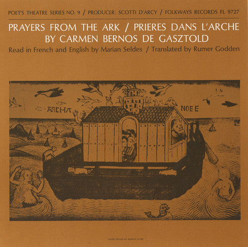 Seldes,marian - Prayers From The Ark: French And English Poems - Music CD