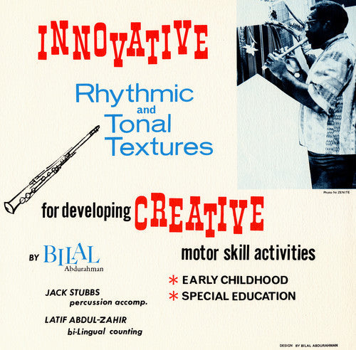 Abdurahman,bilal - Innovative Rhythmic And Tonal Textures - Music CD