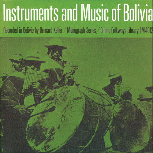 Instruments & Music Of Indians Of Bolivia - Indians of Bolivia / Various Music CD