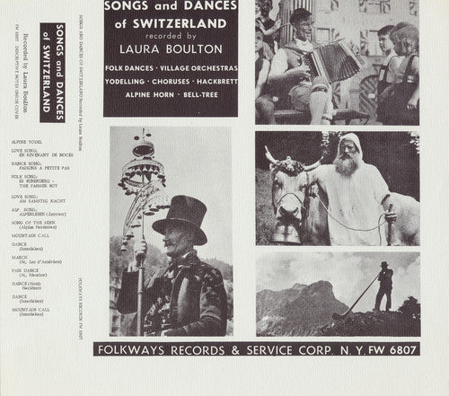 Songs & Dances Of Switzerland - Songs of Switzerland / Various Music CD