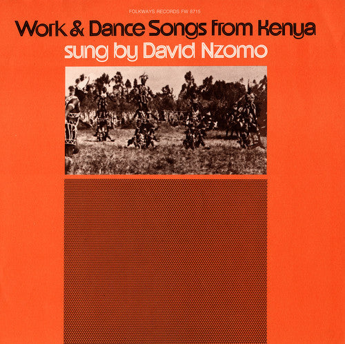 Nzomo,david - Work And Dance Songs From Kenya - Music CD