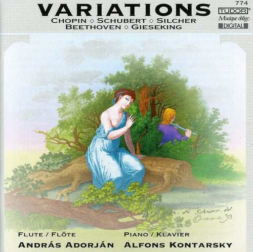 Beethoven / Schubert / Adorjan / Kontarsky - Variations For Flute - Music CD