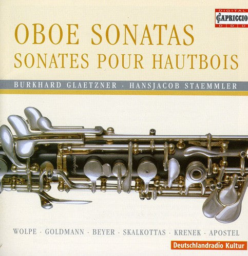 Skalkottas / Apostel / Glaetzner / Staemmler - Oboe Concertino / Oboe Sonata - Music CD