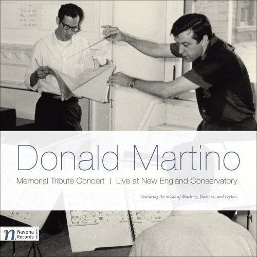 Martino,donald - Memorial Tribute Concert: Live At New England - Music CD