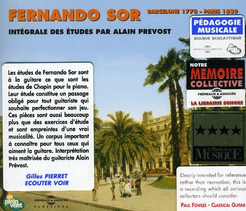 Sor,fernando / Prevost,alain - Integrale Des Etudes - Music CD