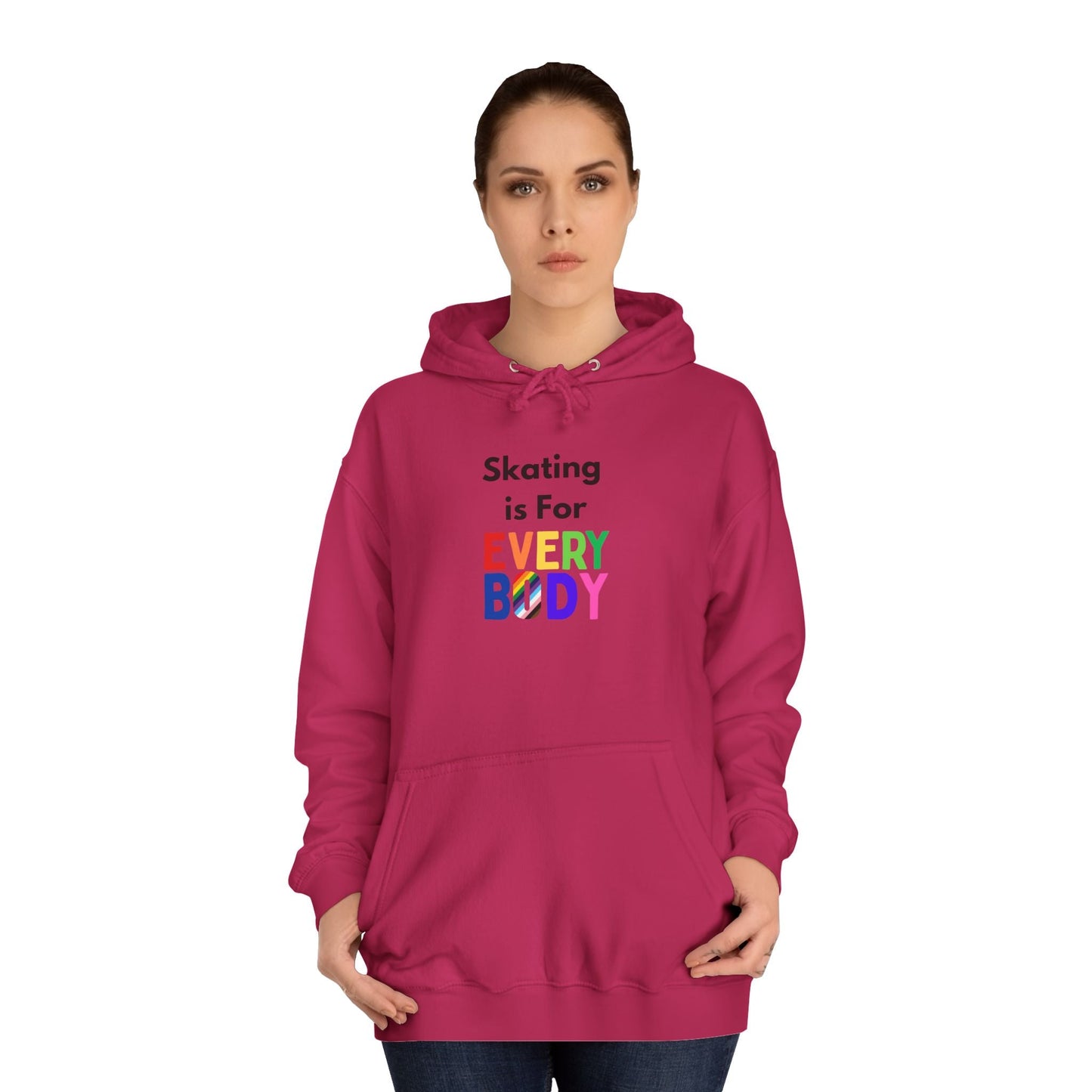 Skating is For Everybody Unisex Hoodie