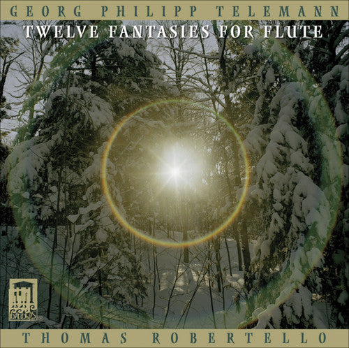Thomas Robertello - Twelve Fantasie for Flute Music CD